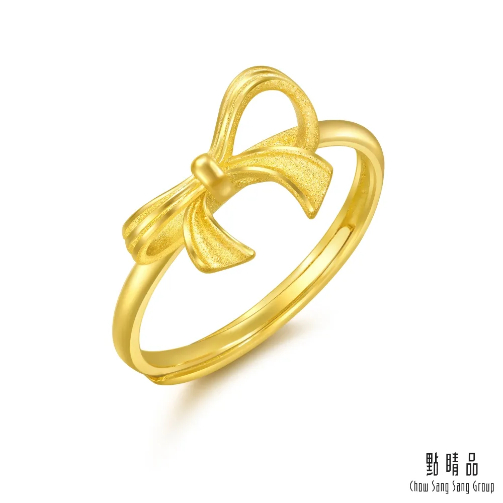 點睛品 浪漫蝴蝶結 黃金耳環(一對) 歷史價格詳細信息