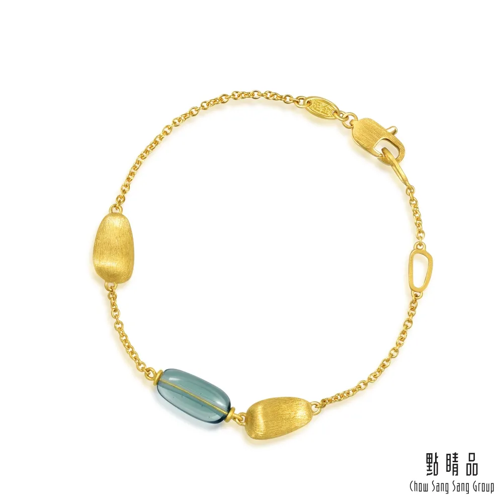 點睛品 足金 g*系列 摩登質感黃金手鍊 歷史價格詳細信息