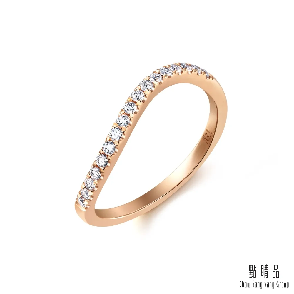 點睛品 Promessa 17分 18K玫瑰金 星宇系列 鑽石戒指/線戒 價格比較,價格查詢,歷史價格詳細信息