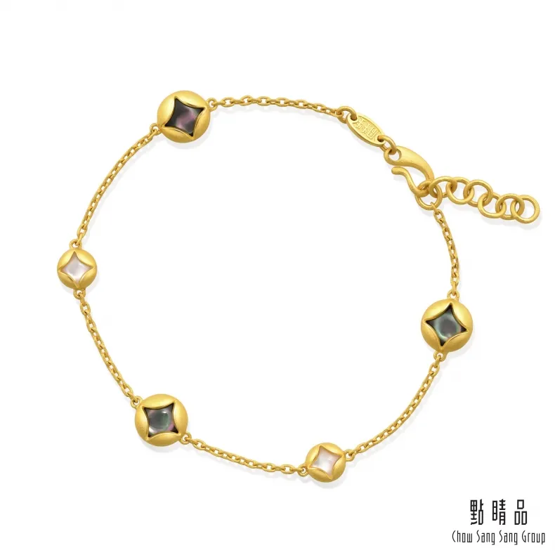 點睛品 足金9999 軲轆錢 黃金貝母耳環 歷史價格詳細信息