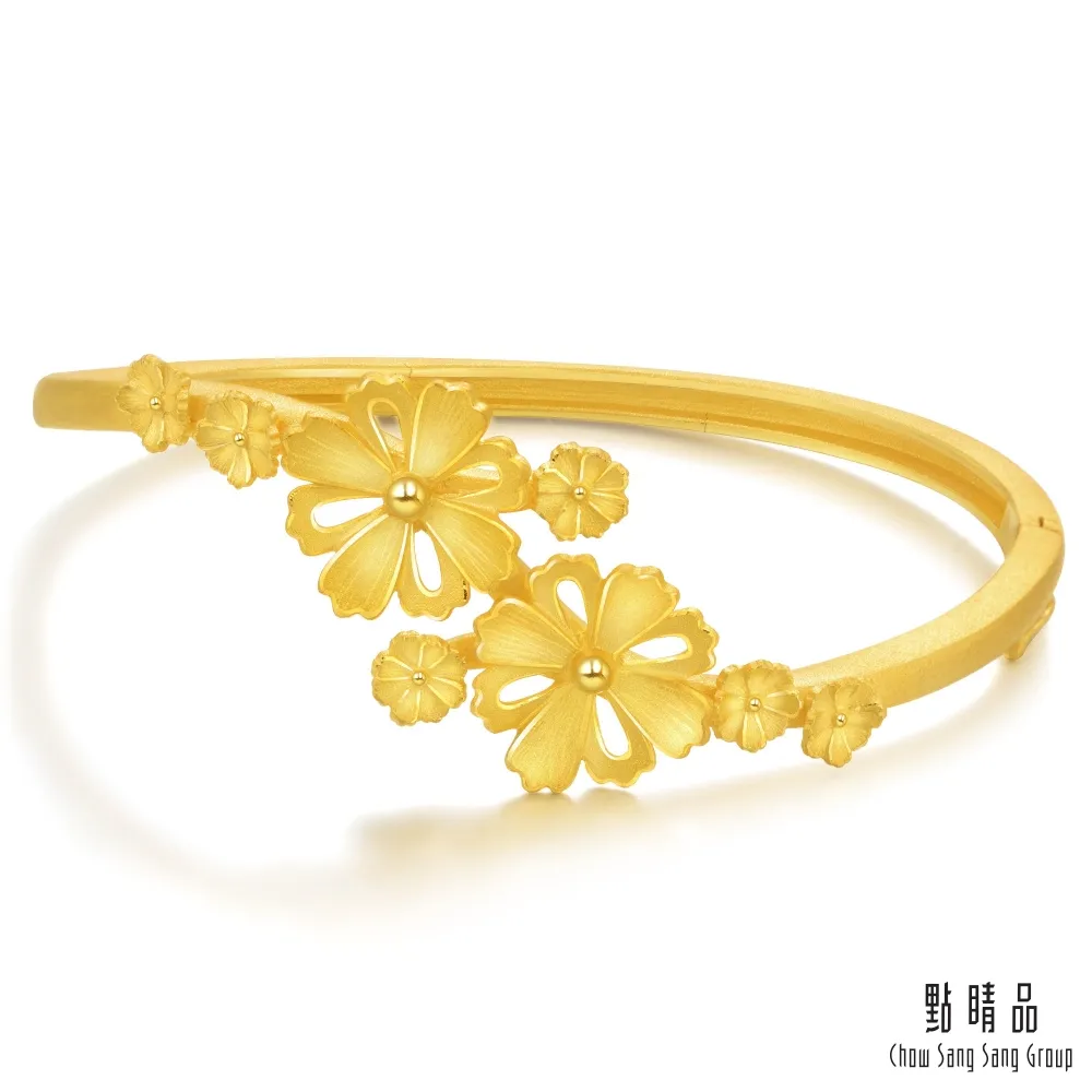 點睛品 文化祝福 格桑花 黃金項鍊_計價黃金 歷史價格詳細信息