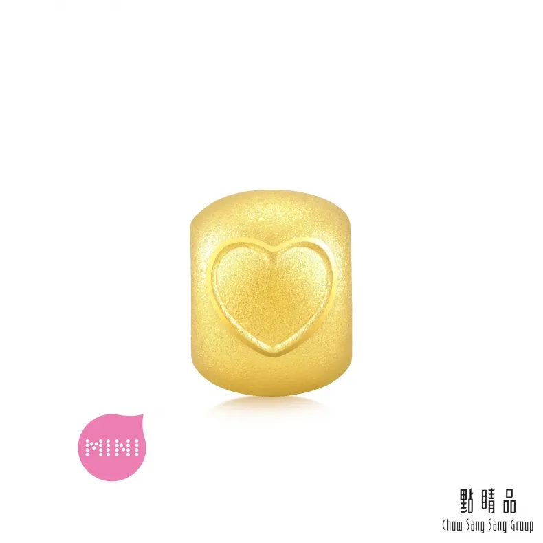 點睛品 999純金 Charme Mini 心形胸針 黃金串珠 歷史價格詳細信息