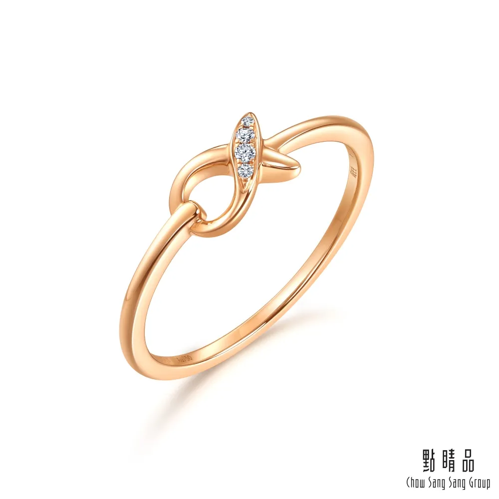 點睛品 比彼心 18K玫瑰金鑽石耳環(一對) 歷史價格詳細信息