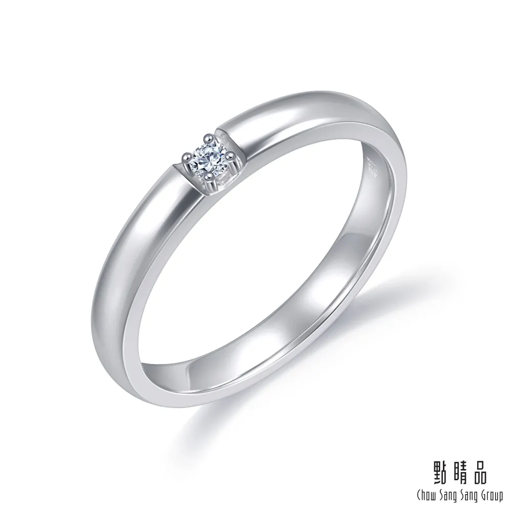 點睛品 PROMESSA 如一系列 18K金鑽石戒指(女戒) 歷史價格詳細信息