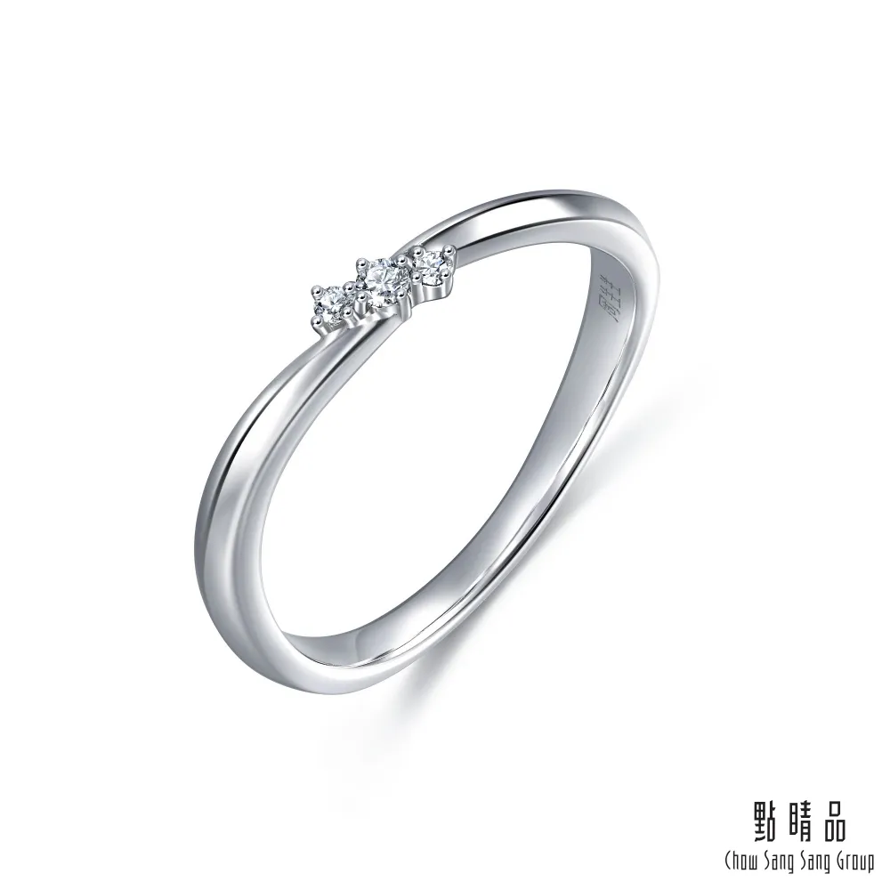 點睛品 PROMESSA 星宇系列 18K金鑽石戒指(女戒) 歷史價格詳細信息