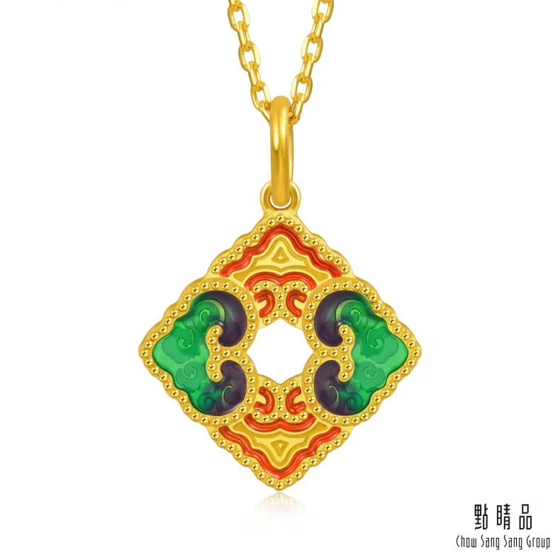 點睛品 999純金 如意金鎖 黃金吊墜 歷史價格詳細信息