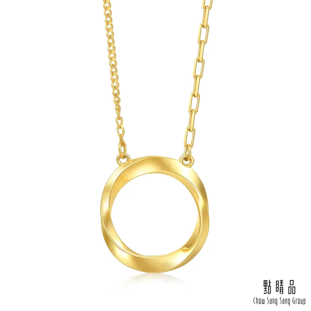 【點睛品】莫比烏斯環 黃金項鍊_計價黃金 歷史價格詳細信息