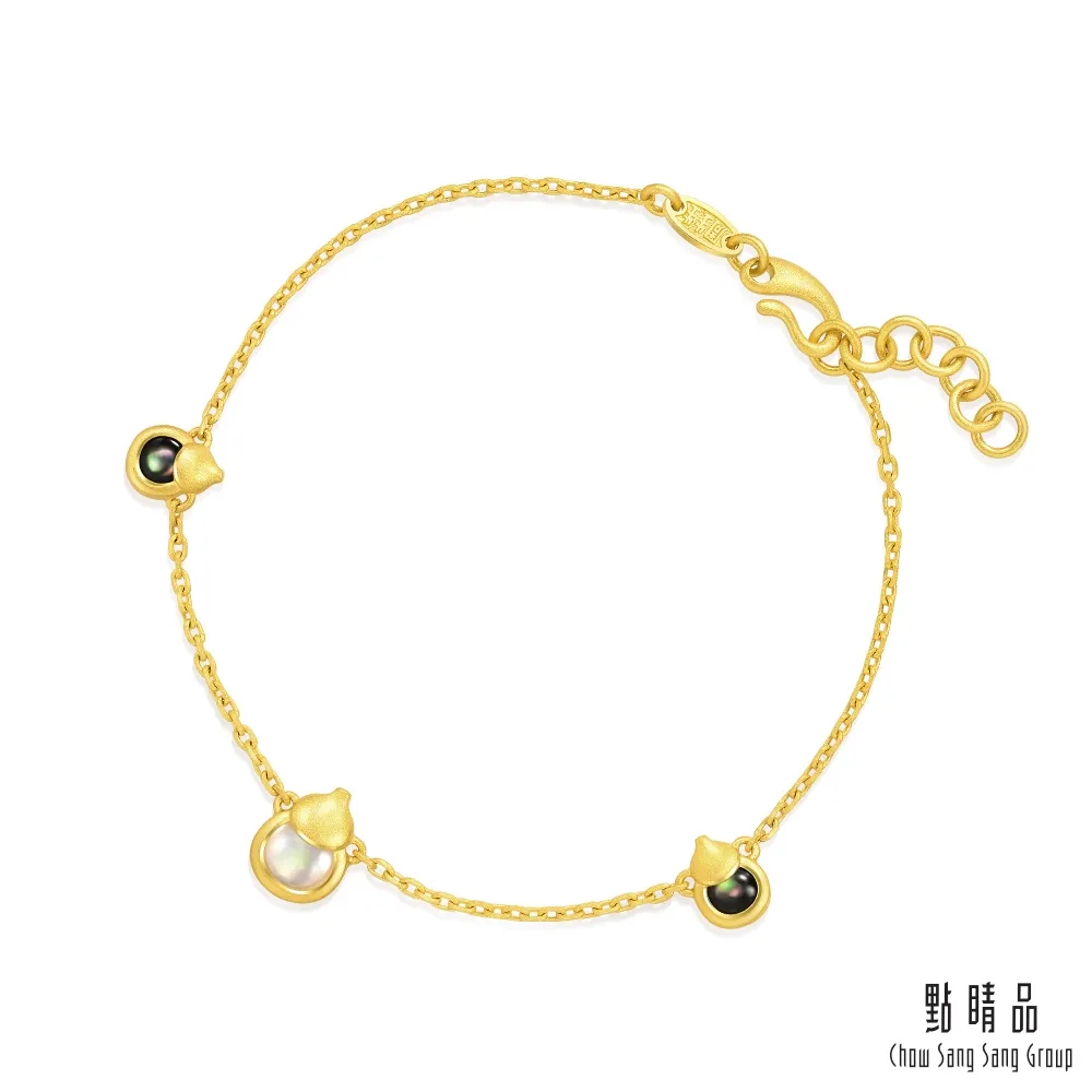 點睛品 葫蘆轉運珠 黃金鑽石項鍊 歷史價格詳細信息