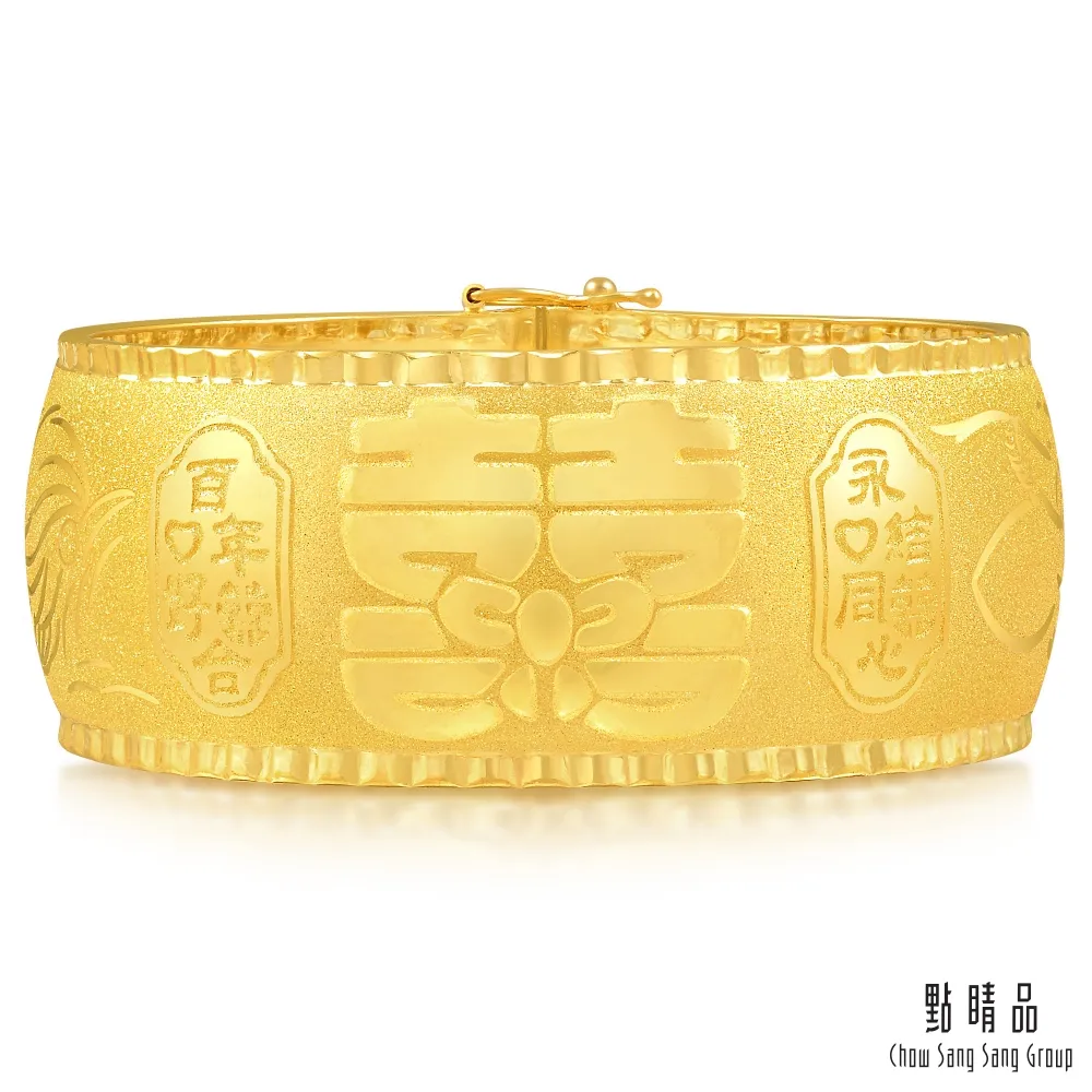 點睛品 龍鳳呈祥婚嫁 黃金戒指 鳳 _計價黃金 歷史價格詳細信息