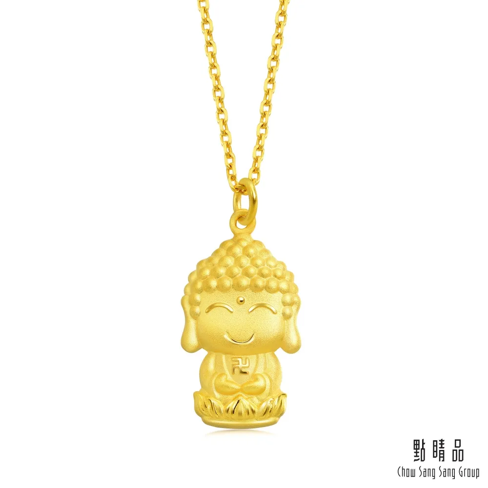 黃金佛吊墜女12生肖本命年佛頭掛墜999足金龍年普賢菩薩項鏈 歷史價格詳細信息