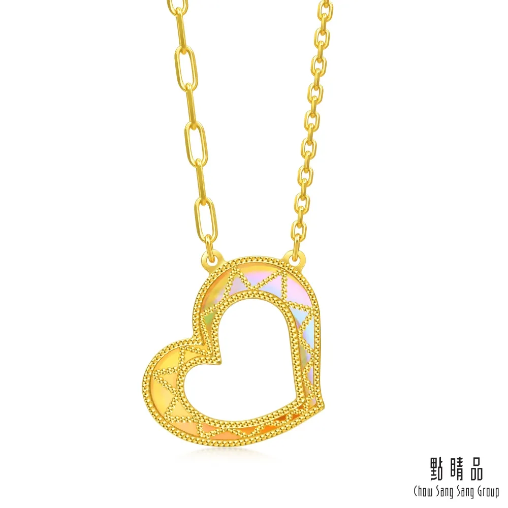 點睛品 亮鏡金 炫彩流星 黃金項鍊_計價黃金 歷史價格詳細信息