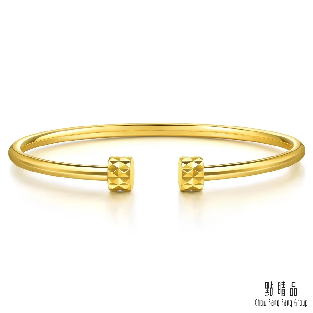 點睛品 亮鏡金 立體幾何 黃金耳環(一對) 歷史價格詳細信息