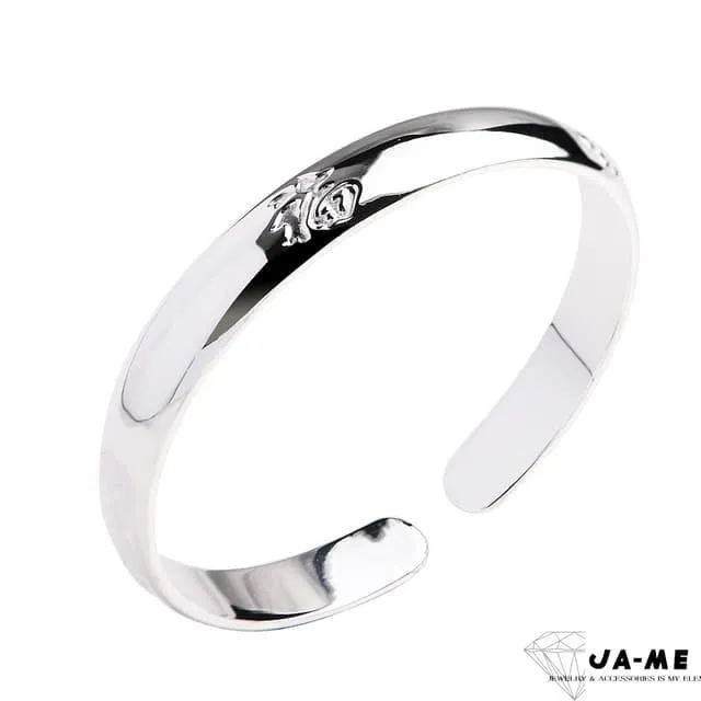 【JA-ME】999千足銀吉祥福銀鐲 歷史價格詳細信息