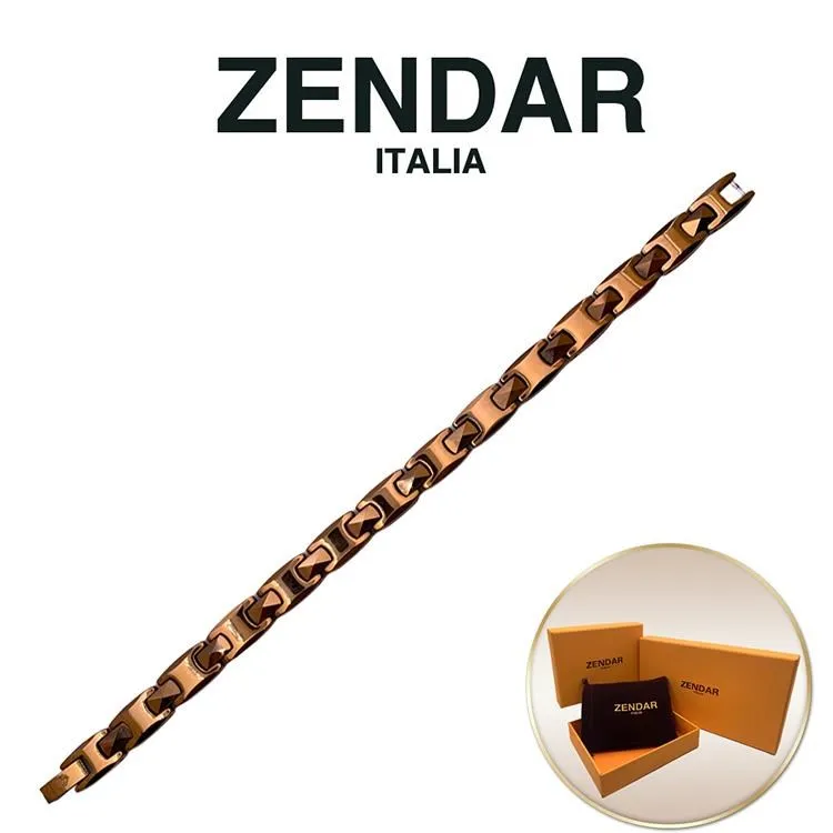 ZENDAR 4顆純鍺 健康鈦鍺玫瑰金鍺石鑽手鍊(M號 22714) 歷史價格詳細信息