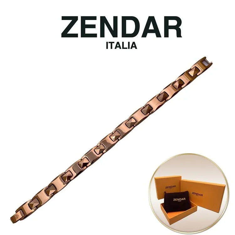 ZENDAR 4顆純鍺 健康鈦鍺玫瑰金鍺石鑽手鍊(M號 22714) 歷史價格詳細信息