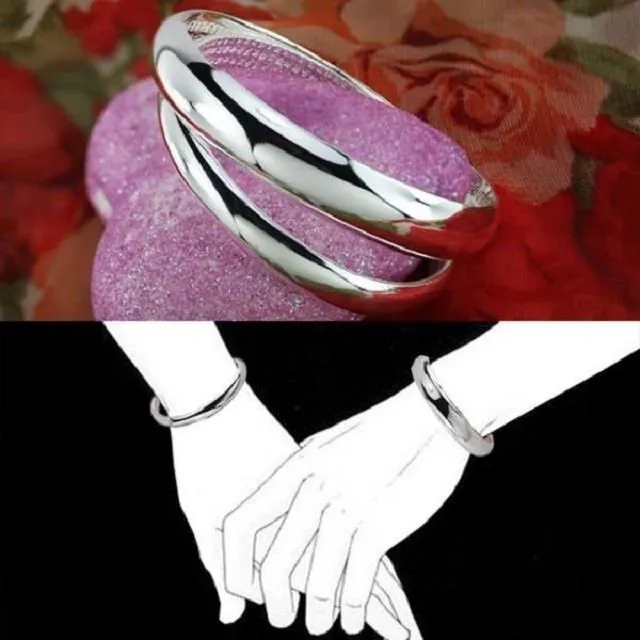 【JA-ME】999千足銀幸運草細版銀鐲 歷史價格詳細信息