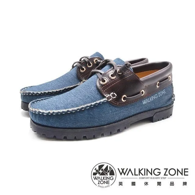 WALKING ZONE (男)牛仔款 帆船雷根鞋 男鞋-牛仔藍 歷史價格詳細信息