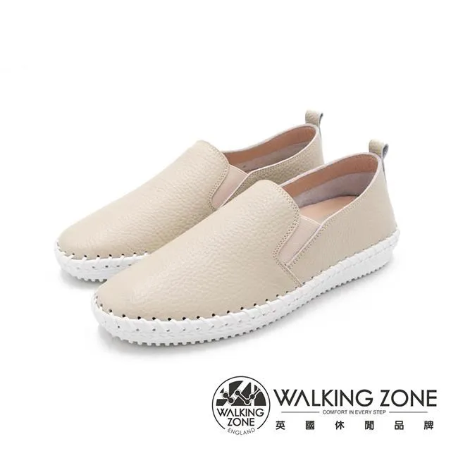 WALKING ZONE 手縫真皮樂福男鞋-米(另有深藍) 歷史價格詳細信息