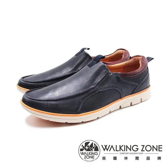 WALKING ZONE(男)側V口彈力紳仕皮鞋 男鞋 -黑色(另有棕色) 歷史價格詳細信息