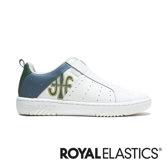Royal Elastics 休閒鞋 Icon 2.0 白 綠 藍 男鞋 彈力帶 真皮 【ACS】 06523045 歷史價格詳細信息