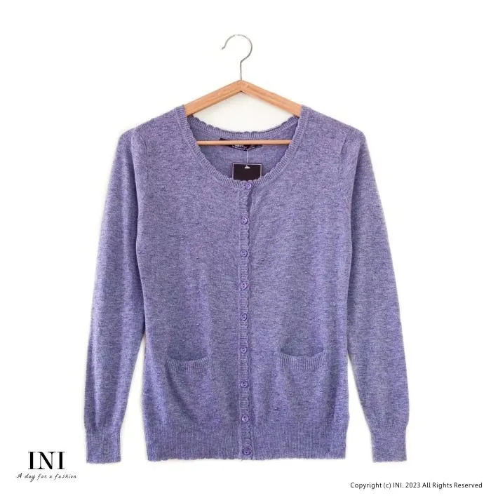 【INI】四季可穿、舒適實穿針織外套．墨綠色 歷史價格詳細信息