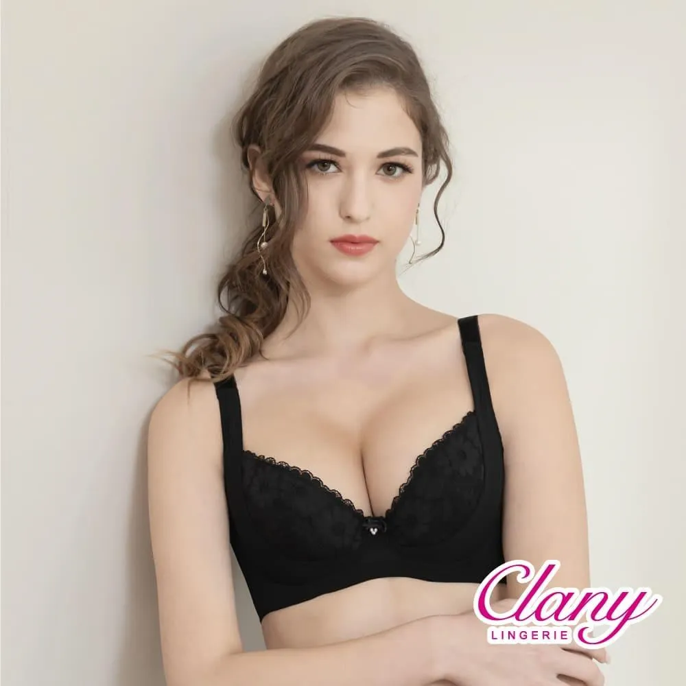 可蘭霓Clany 花漾黛西涼感軟杯絲棉集中包覆 B-F內衣 包副乳 大罩杯 加大尺碼 大胸 神秘黑 6969-63 歷史價格詳細信息