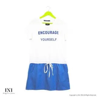 拼接--自在生活圓領五分反摺袖圓弧書寫英文印圖長版上衣(黑.粉XL-5L)-D395熊衣褲語 歷史價格詳細信息