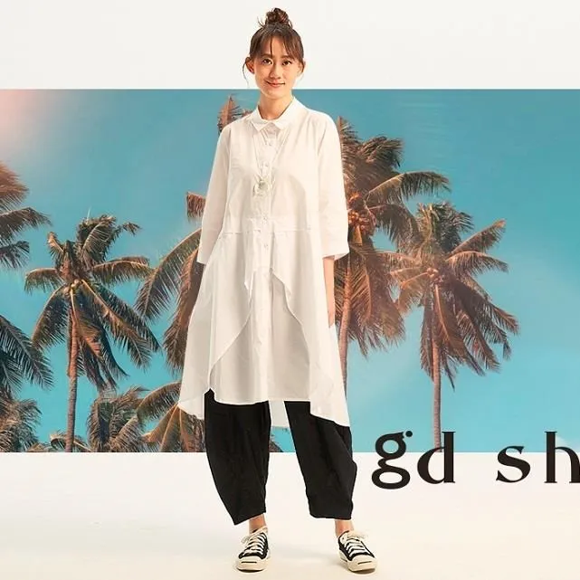 【gd shop】自在隨性，不規則下擺上衣 1311507 歷史價格詳細信息