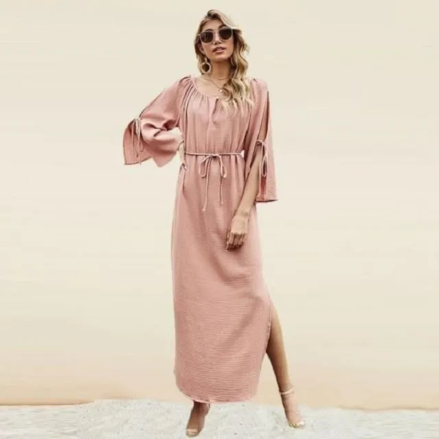 《D'Fina 時尚女裝》 波西米亞流蘇外套長版旅遊度假針織披肩開衫 歷史價格詳細信息