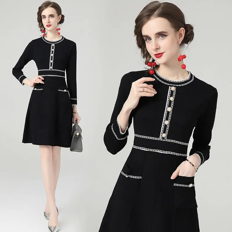 《D'Fina 時尚女裝》 名媛氣質荷葉邊中長版蕾絲網紗刺繡蛋糕洋裝 歷史價格詳細信息