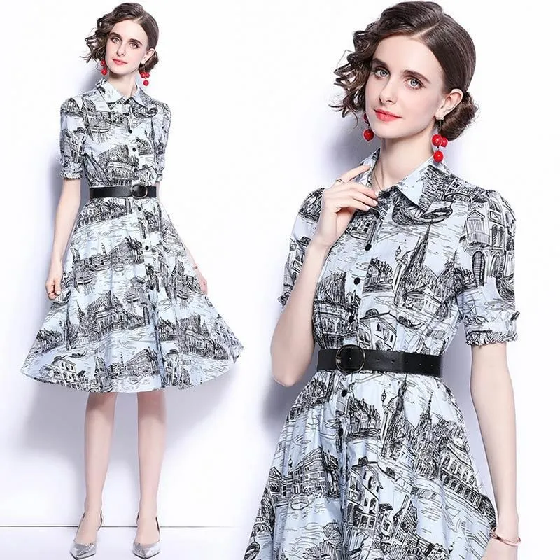 長裙//歐美時尚夏季印花長裙長裙包臀裙K5-69031 歷史價格詳細信息