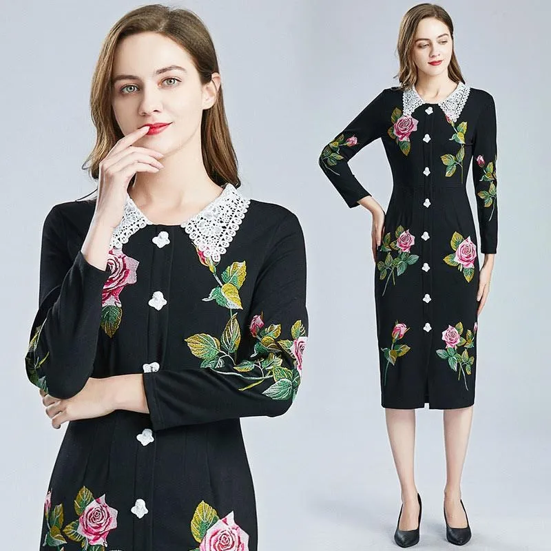 女裝 重工蕾絲花邊白色休閑褲女秋季新款設計感純棉高腰闊腿褲 歷史價格詳細信息