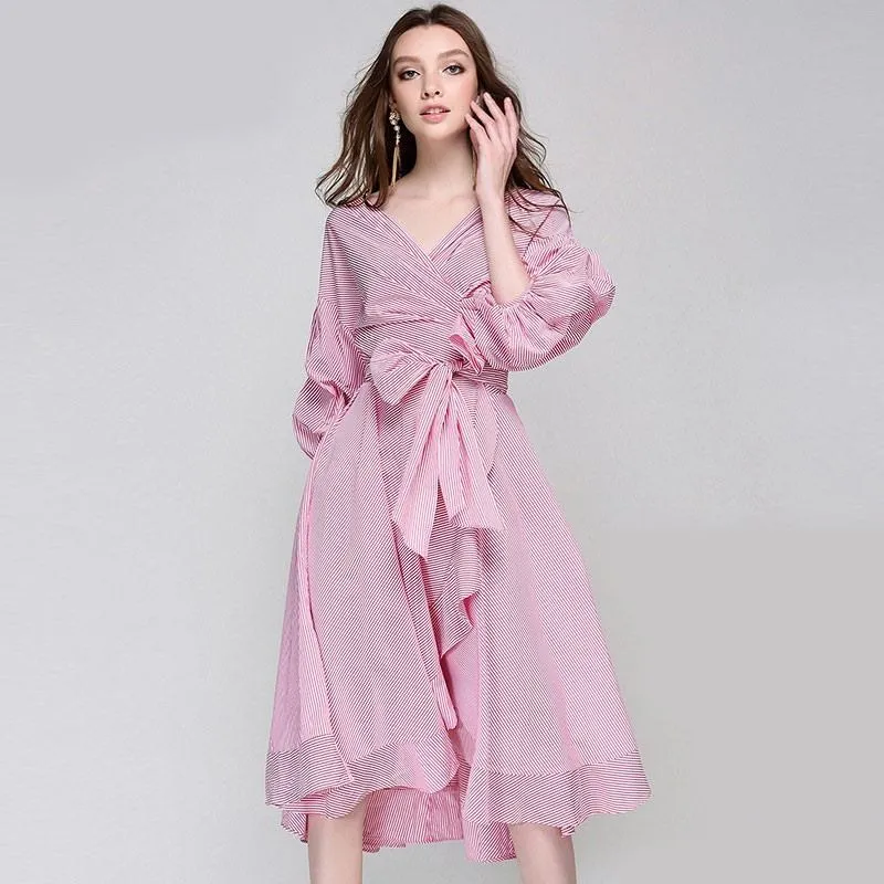 歐美性感V領低胸吊帶包臀裙 純色交叉綁帶扭結褶皺辣妹連衣裙女 歷史價格詳細信息