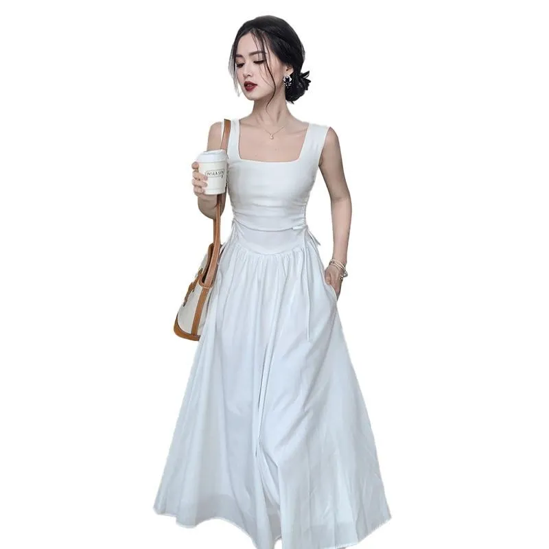 《D'Fina 時尚女裝》 法式茶歇裙復古印花高腰顯瘦氣質短袖中長版洋裝 歷史價格詳細信息