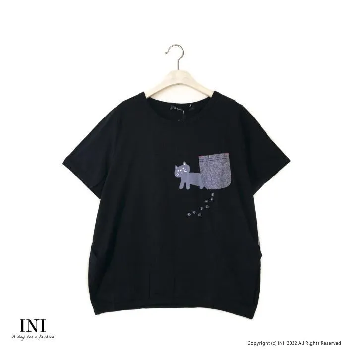 【INI】簡約好感、氣質印花字母寬版上衣．灰色 歷史價格詳細信息