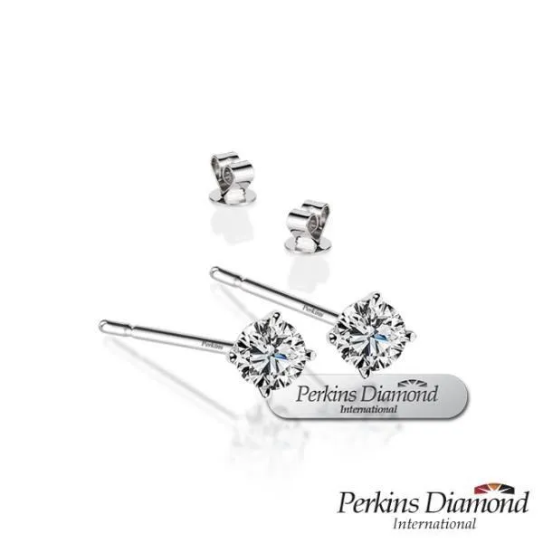 鑽石耳環 PERKINS 伯金仕 Classic系列 總重0.60克拉鑽石耳環 歷史價格詳細信息