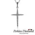 鑽石項鍊 PERKINS 伯金仕十字架 Cross系列 粉紅藍寶石鑽石項鍊 歷史價格詳細信息