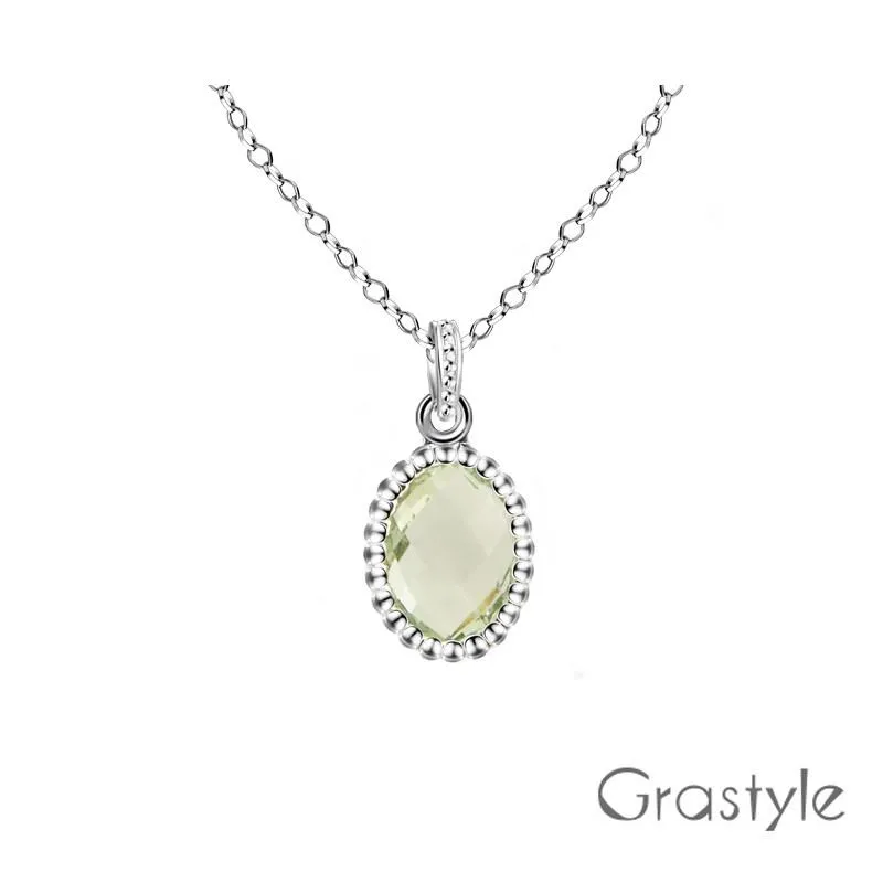 歐莉寶GraStyle 義大利925純銀方形天然彩寶項鍊 歷史價格詳細信息