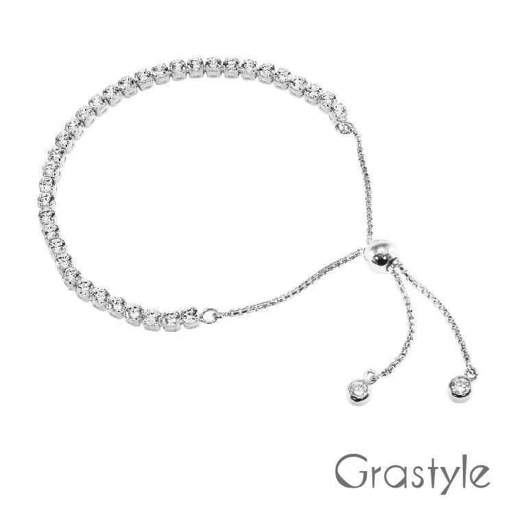 歐莉寶GraStyle 義大利925純銀單排調整手鍊(玫瑰金) 歷史價格詳細信息