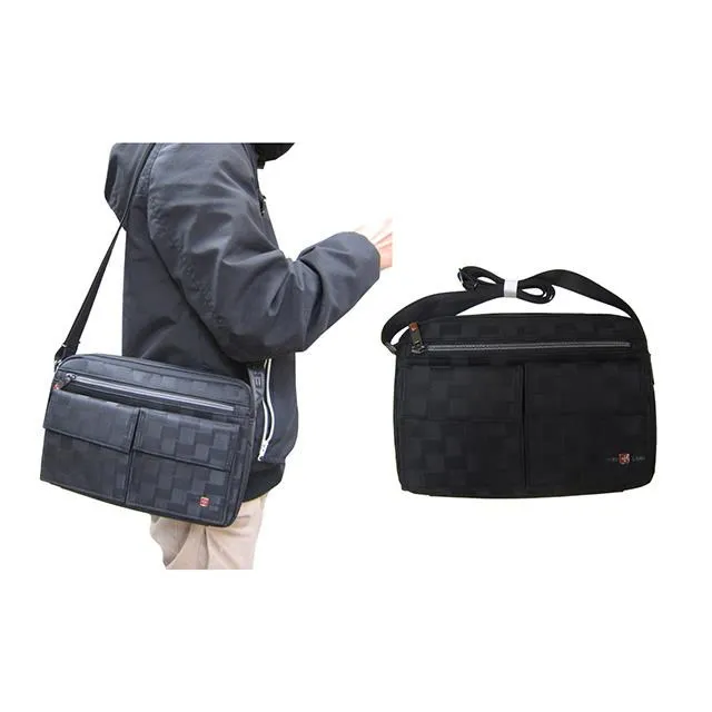 肩側包中容量扁包主袋+外袋共四層肩背可斜側背防水尼龍布 歷史價格詳細信息