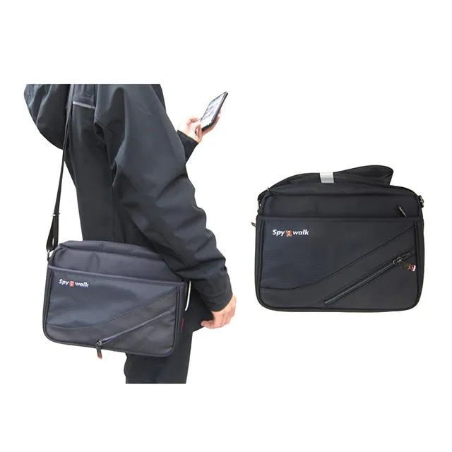 斜側包大容量可A4紙二層主袋+外袋共六層10吋平板進口防水尼龍布肩背斜側 歷史價格詳細信息