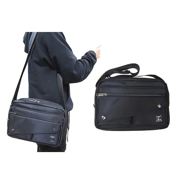 LECAF 斜側包中容量二層主袋+外袋共五層8寸平板防水尼龍布 歷史價格詳細信息