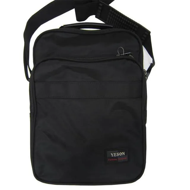 YESON 肩側包大容量可放A4資料夾手提肩側包高單數防水尼龍布材質 歷史價格詳細信息