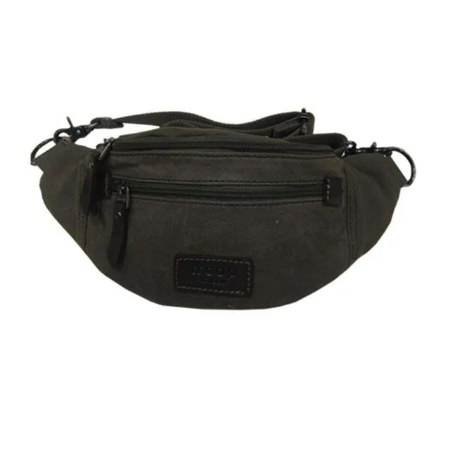 【帆布包】純棉 肩背寬底雙前袋 側背包 肩背包 ／肩背+手提／拉鍊／黑色 歷史價格詳細信息