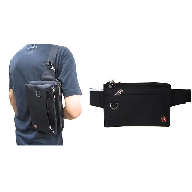 SPYWALK 腰包扁型設計小容量主袋+外袋共三層簡易隨身貼身型 歷史價格詳細信息