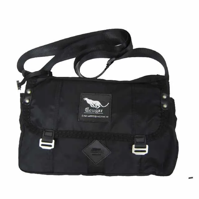 肩側包大容量可A4紙二層主袋+外袋共五層防水尼龍布+皮革USB+內線 歷史價格詳細信息