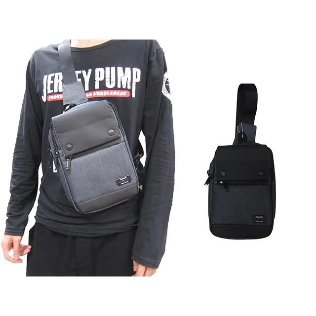 SPYWALK 胸前包中容量二主袋+外袋共五層防水尼龍布單左右肩雙後背 歷史價格詳細信息