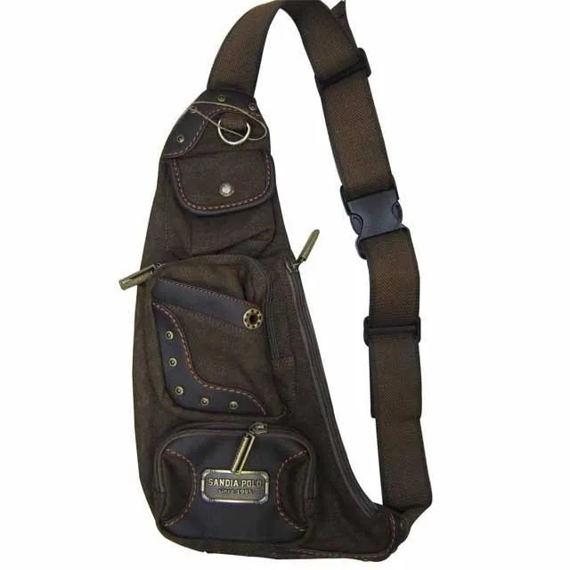 SANDIA-POL 單後背包小容量單左右肩背反向背為胸前包 歷史價格詳細信息
