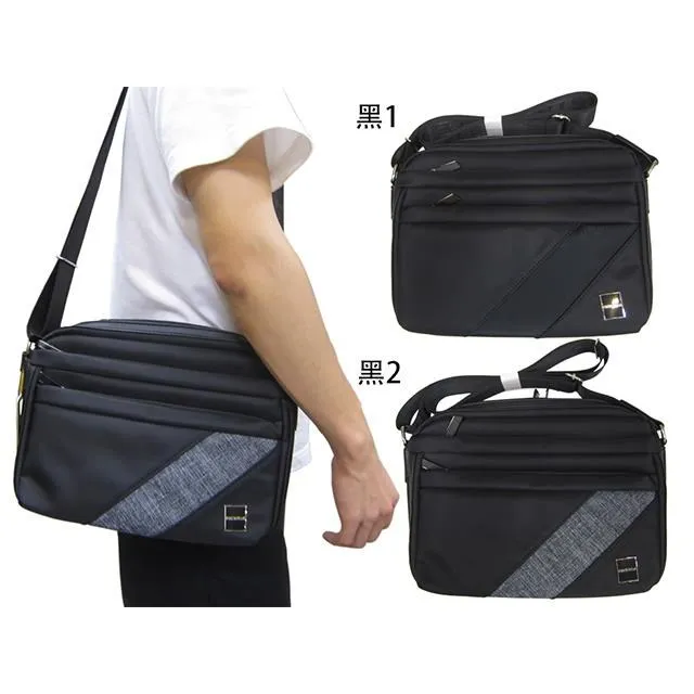 斜背包中容量二主袋+外袋共四層8吋平板防水尼龍布肩斜側背多外袋口全齡男女適 歷史價格詳細信息