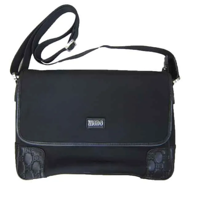 書包肩背包大容量可A4資料夾底部加大容量主袋+外袋共五層防水尼龍布肩背斜側背多袋口 歷史價格詳細信息